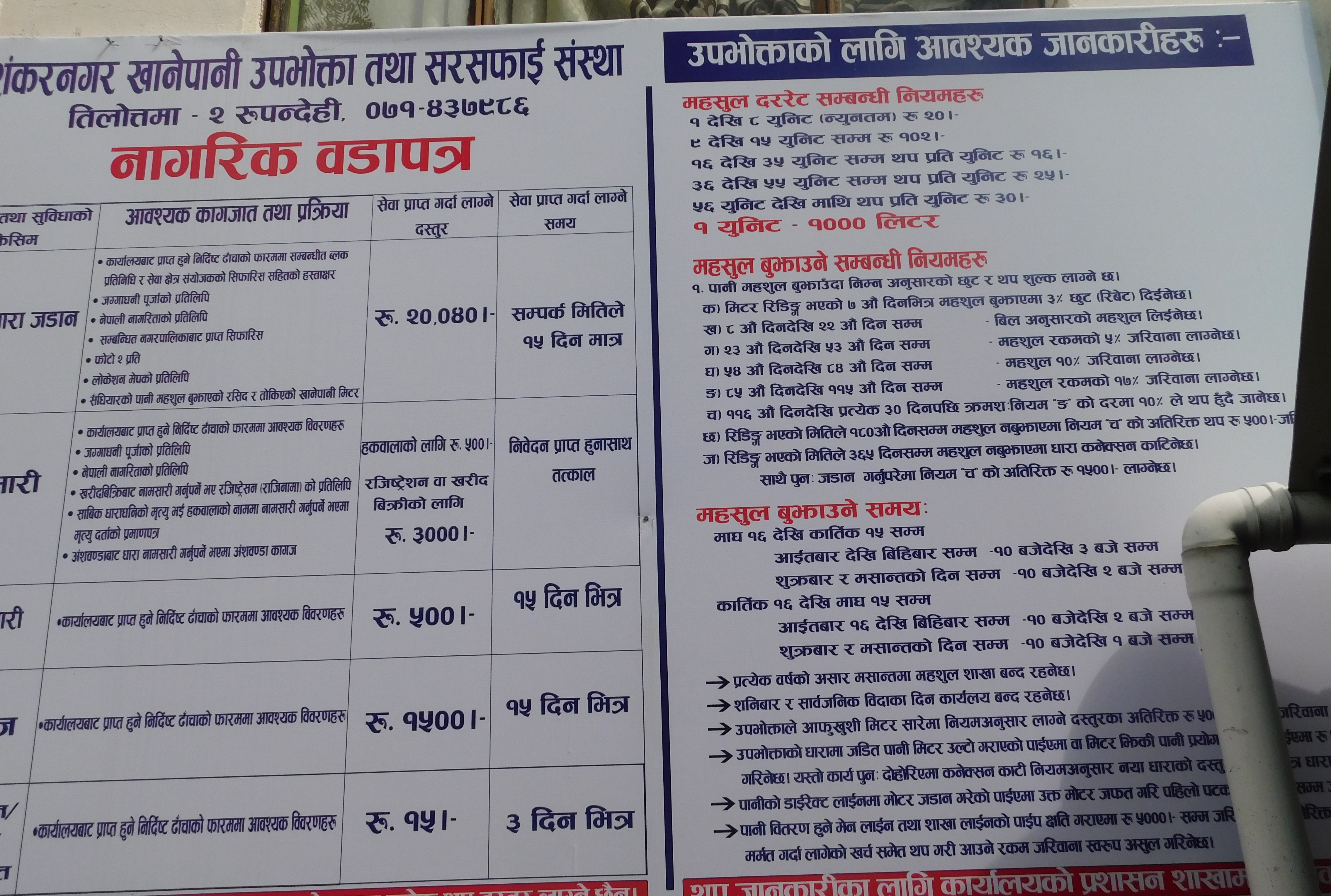 रुपन्देहीको शंकरनगरमा नेपालमै पहिलो र आधुनिक सडकमा सार्वजनिक शौचालय