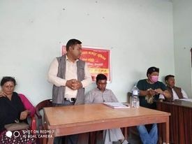 शुद्दोधनमा अखिल नेपाल मजदुर युनियन कार्यसमिति गठन