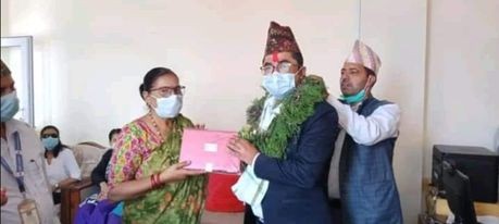 शुद्दोधन गाँउपालिकामा प्रमुख प्रशासकीय अधिकृत विपिन क्षेत्रीलाई स्वागत