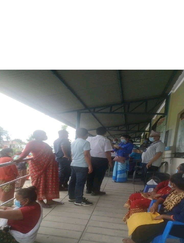 रुपन्देहीको कञ्चन गाउँपालिकामा भेरोसेलको दोस्रो डोज खोप लगाइयो