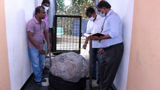 श्रीलङ्कामा झन्डै १२ अर्ब पर्ने संसारकै सबैभन्दा ठूलो नीलमणि फेला पर्‍यो