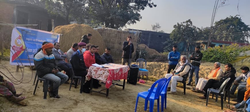 सुद्धोधनका टोल टोलमा पुग्यो समुदाय प्रहरी साझेदारी