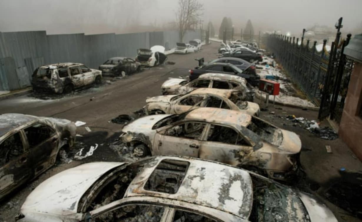 आन्दोलनका क्रममा काजकिस्तानमा १६४ जनाको मृत्यु