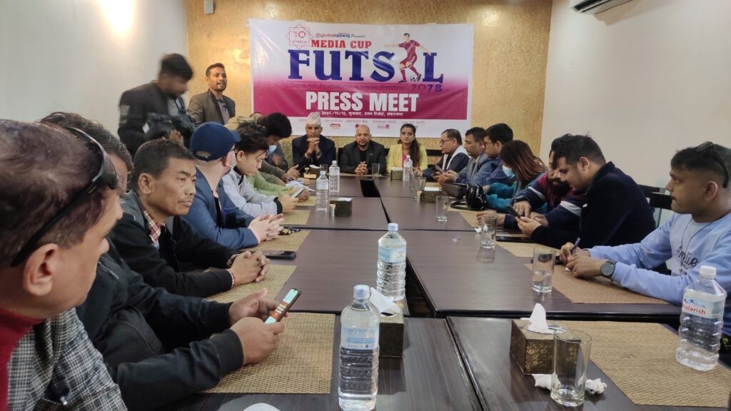 मिडिया कप फुटसलको खेल तालिका सार्वजनिक