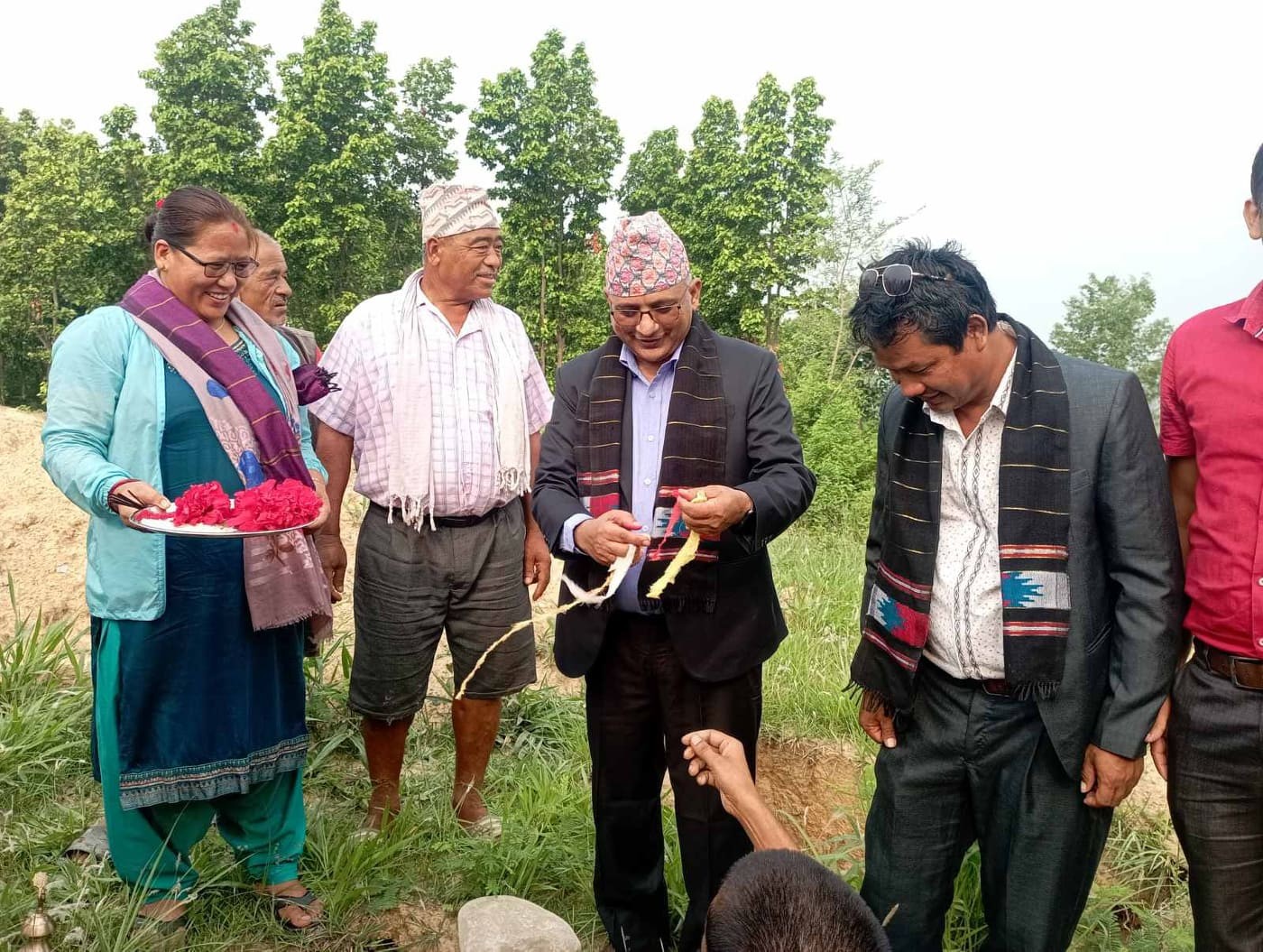 सुपा देउराली ग्रिनपार्कको प्रथम साधरण सभा तथा ट्रस्ट निर्माण शिलन्यास कार्यक्रम सम्पन्न