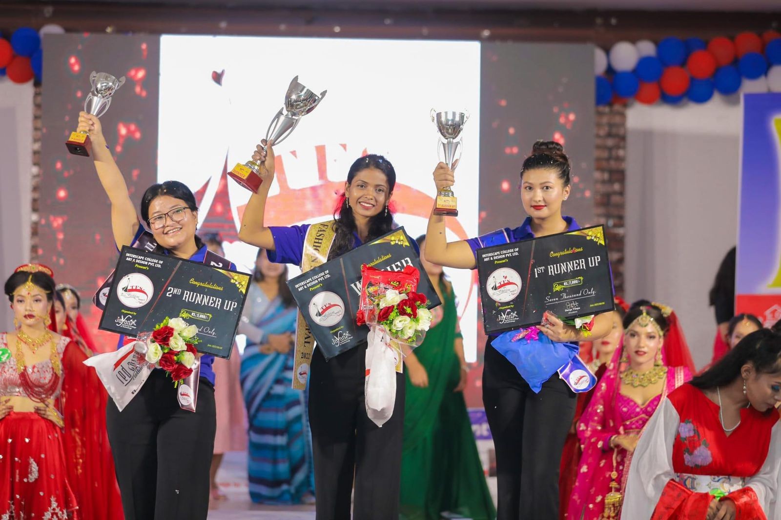 द फेसन शो नेपाल सिजन २ को ताज पुजा नेपालीलाई