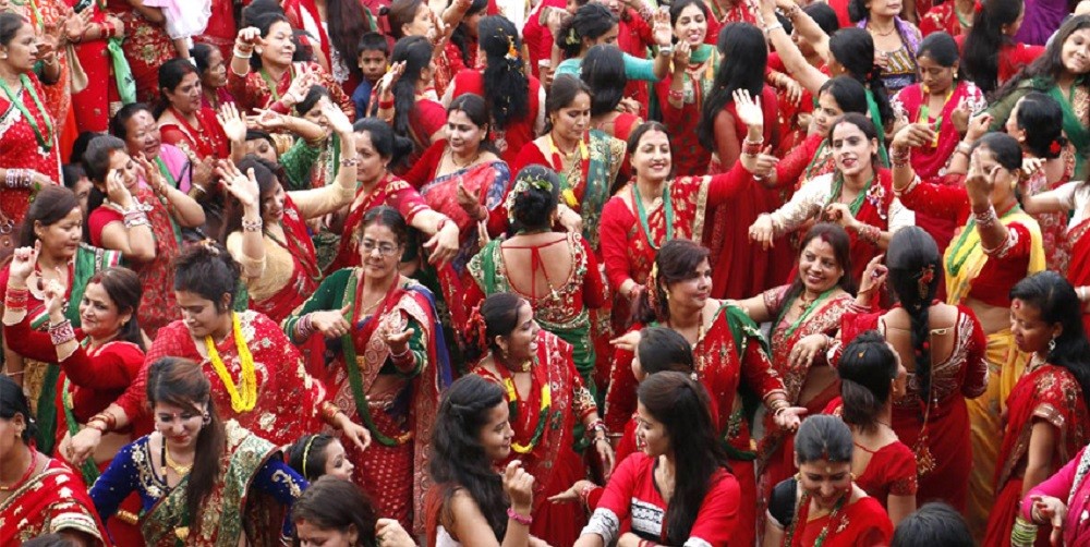 आज हरितालिका तीज पर्व मनाईदै