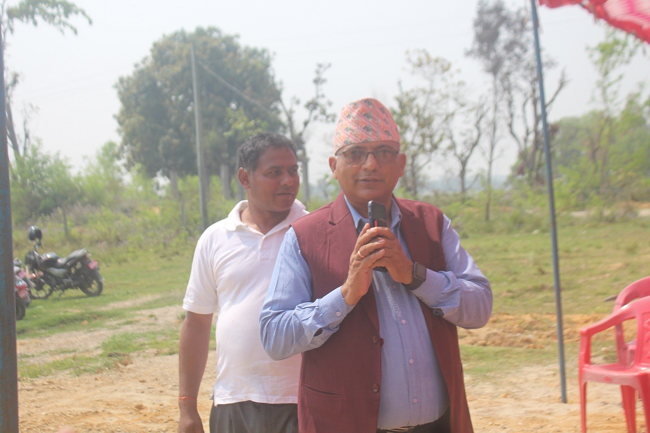 नेकपा एमाले रुपन्देही क्षेत्र नं. ५ (क)बाट प्रदेश सभा सदस्यका लागि भुमिश्वर ढकालको नाम सर्बसम्मत