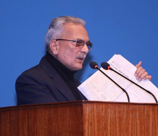 पुर्व प्रधानमन्त्री डा. भट्टराई चुनाव नलड्ने