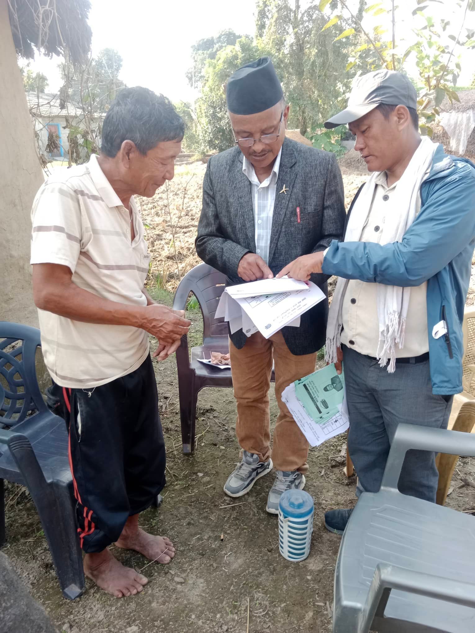 नेमकिपाको चुनावी प्रचार अभियान भारतद्वारा अतिक्रमित सुस्ता क्षेत्रमा