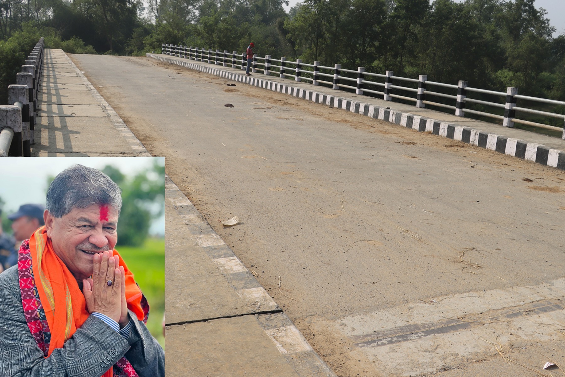 'पुल निर्माणपछि ग्रामिण क्षेत्रका जनताको जीवनमा ठूलो परिवर्तन’-उमेद्वार शाह