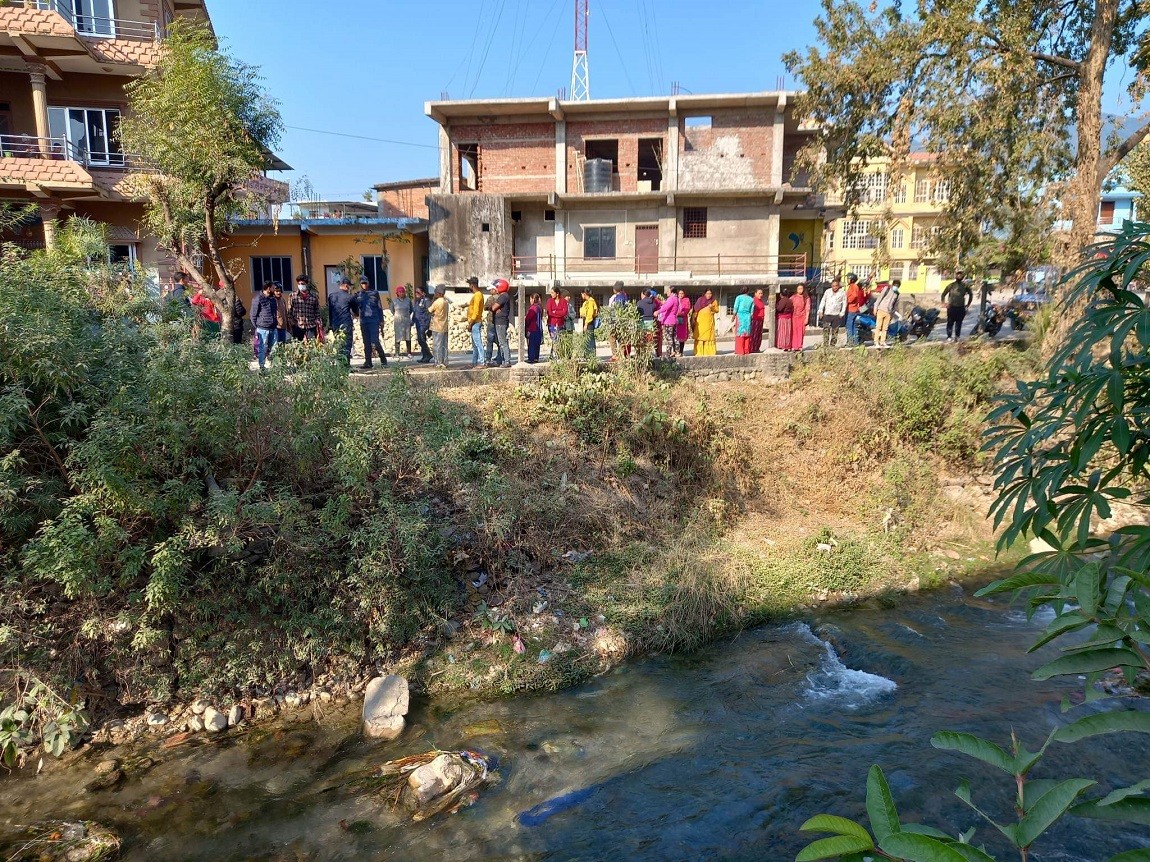 बुटवलको सोह्र छत्तीस कुलोमा महिलाको शव फेला