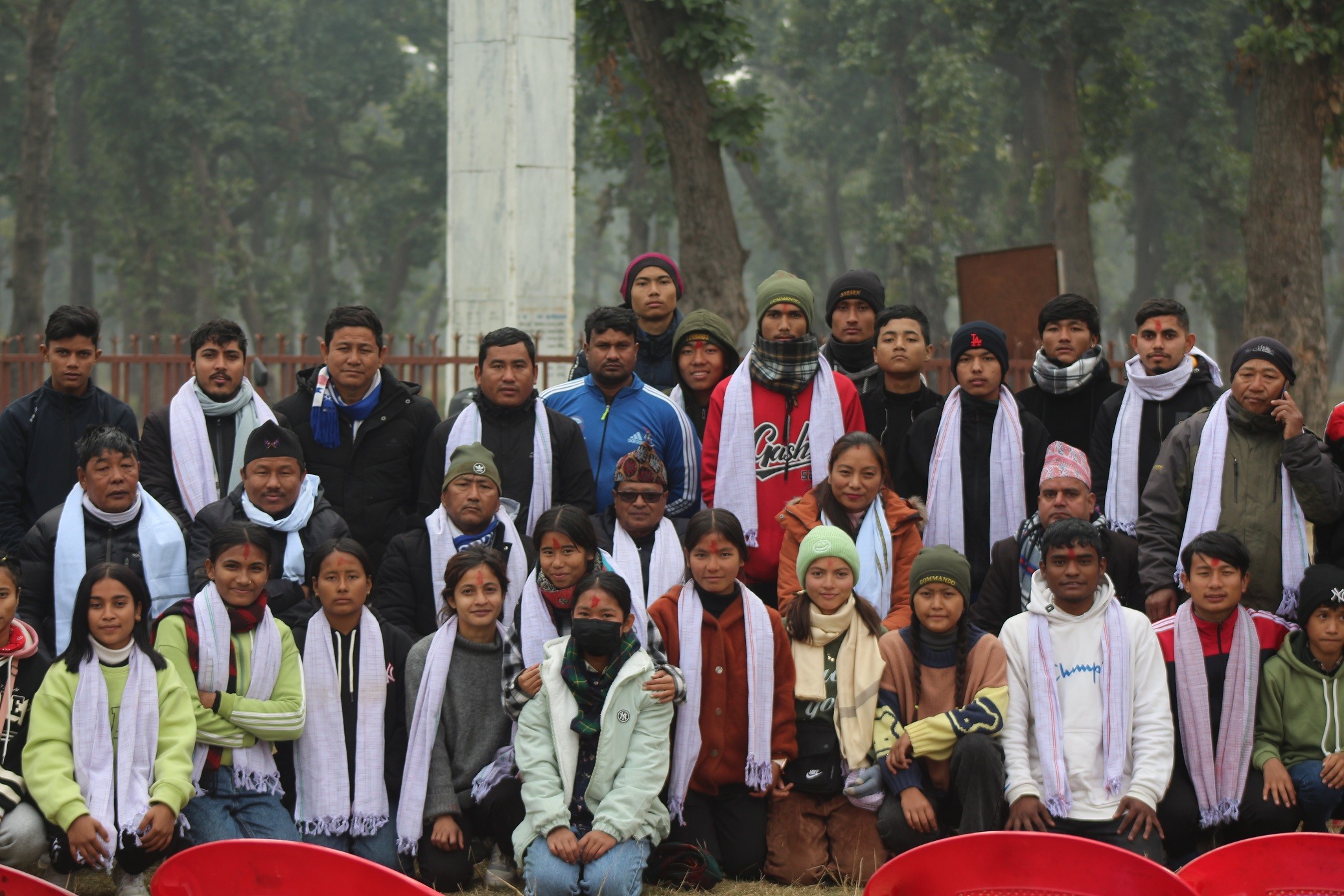 नवौ राष्ट्रिय खेलकुद प्रतियोगितामा विजयी तथा सहभागी खेलाडीहरुलाई सम्मान