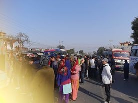 कञ्चनमा भएको चक्काजाम खुल्यो