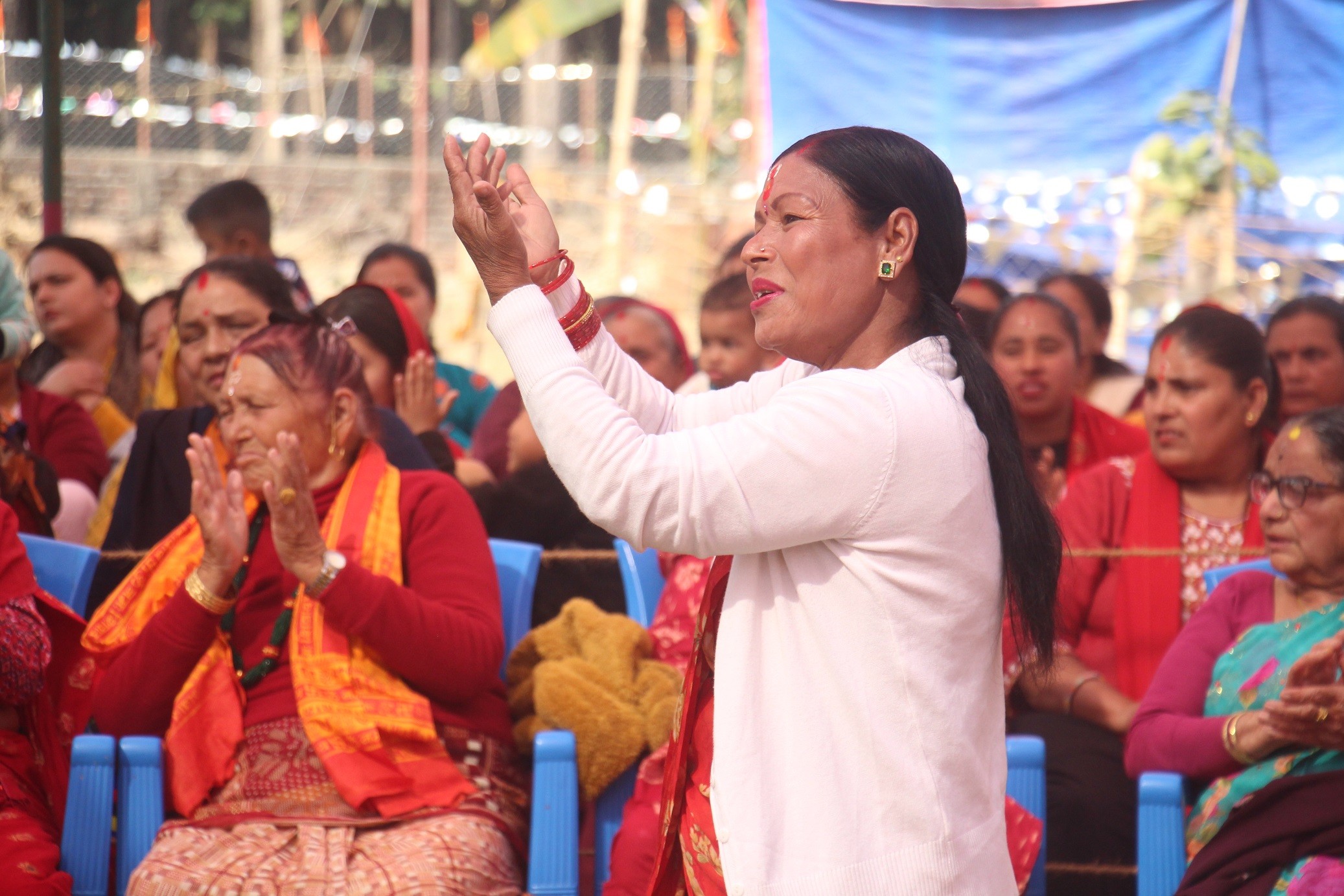 कञ्चनमा जारी ज्ञानमहायज्ञको आज अन्तिम दिन, करिब ५० लाख रुपैया दान संकलन हुने अनुमान