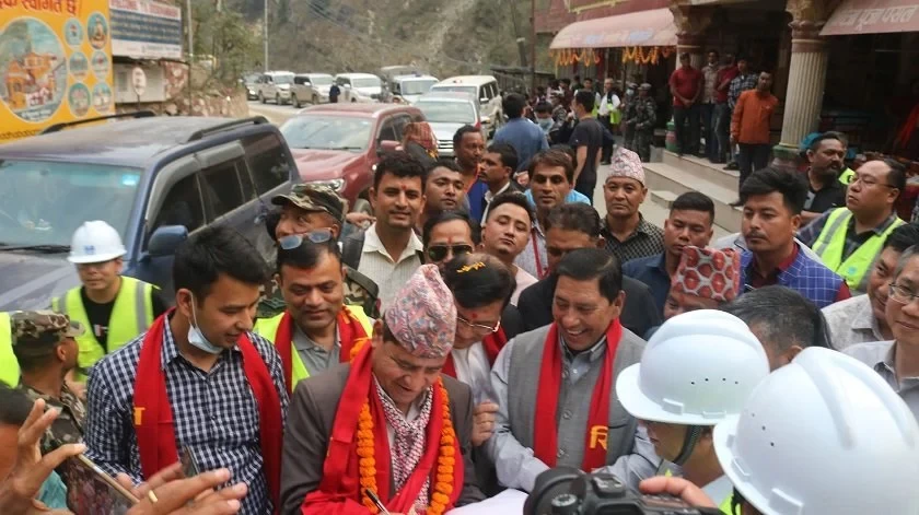 सिद्धबाबा सुरुङ मार्गको काम छिट्टै हुने मन्त्री ज्वालाको भनाई