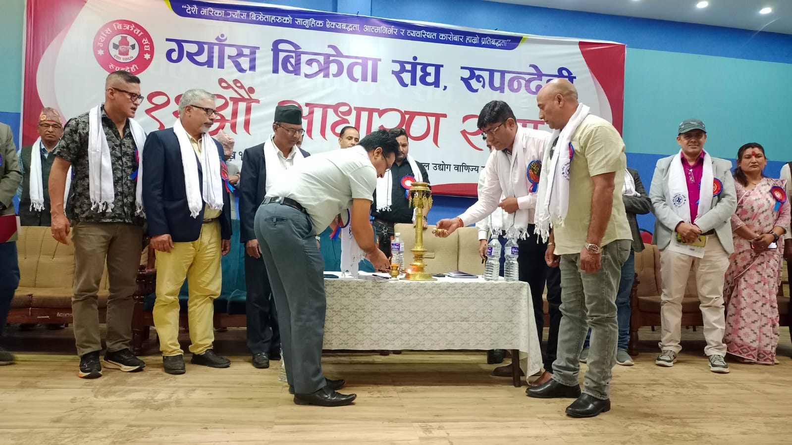 ग्याँस बिक्रेता संघ रुपन्देहीको ११ औं साधारण सभा सम्पन्न, हरेक पेशामा अनुशासन र इमान्दारिता अनिवार्य-अर्याल