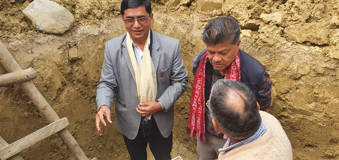 नेपाल रेडक्रस सोसाइटी कञ्चन उपशाखाको भवन शिलन्यास