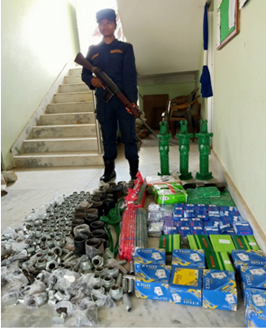 पश्चिम नवलपरासीमा २ लाख ३३ हजार मुल्य बराबरको अबैध मालसामान बरामद