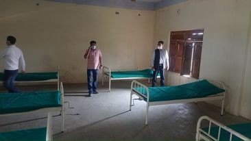 रामग्राम नगरपालिकाले बनाएको अक्सिजन बिनाको आईसोलेसन