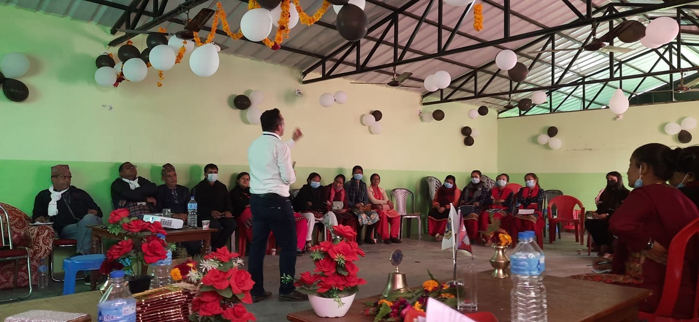 कञ्चन लेडिको आयोजनामा 'हाम्रो पोषण हाम्रो स्वास्थ्य' बिषयक अभिमुखीकरण कार्यक्रम