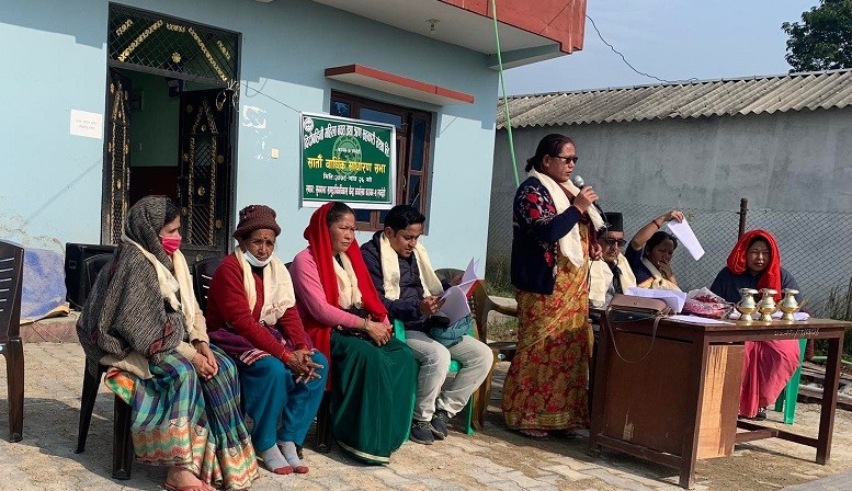 दिदि बहिनी महिला साकोसको सातौं साधरण सभा,महिलाहरुलाई आर्थिक रुपमा आत्म निर्भर बनाउनु पर्ने वक्ताहरुको जोड