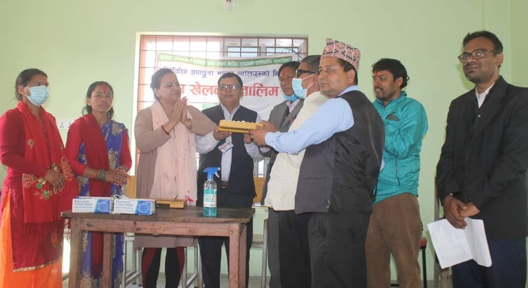 सियारिमा दुई दिने चेस खेलकुद तालिम सम्पन्न