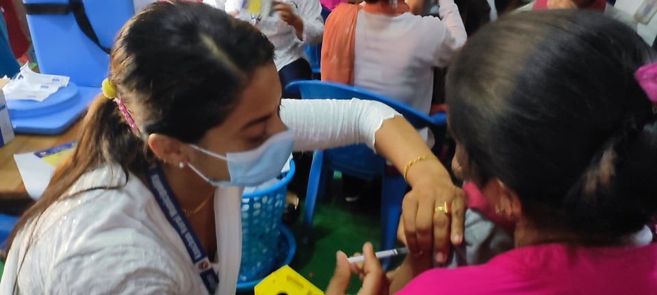 कञ्चन पहिलो दिन ३ हजार बढी बालबालिकाहरुले लगाए टाईफाइड बिरुद्धको खोप