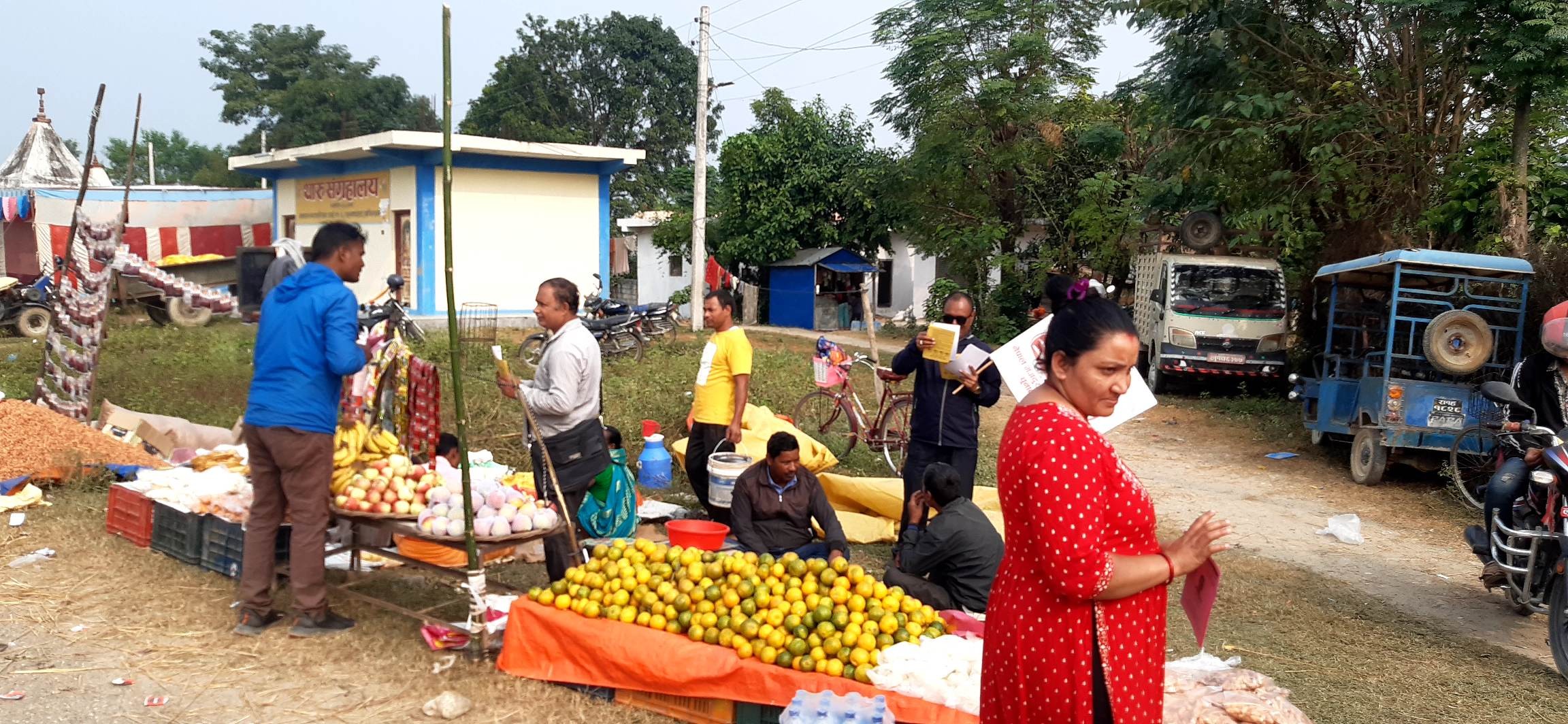 कपिलबस्तुमा नेमकिपाको चुनावी प्रचार अभियान