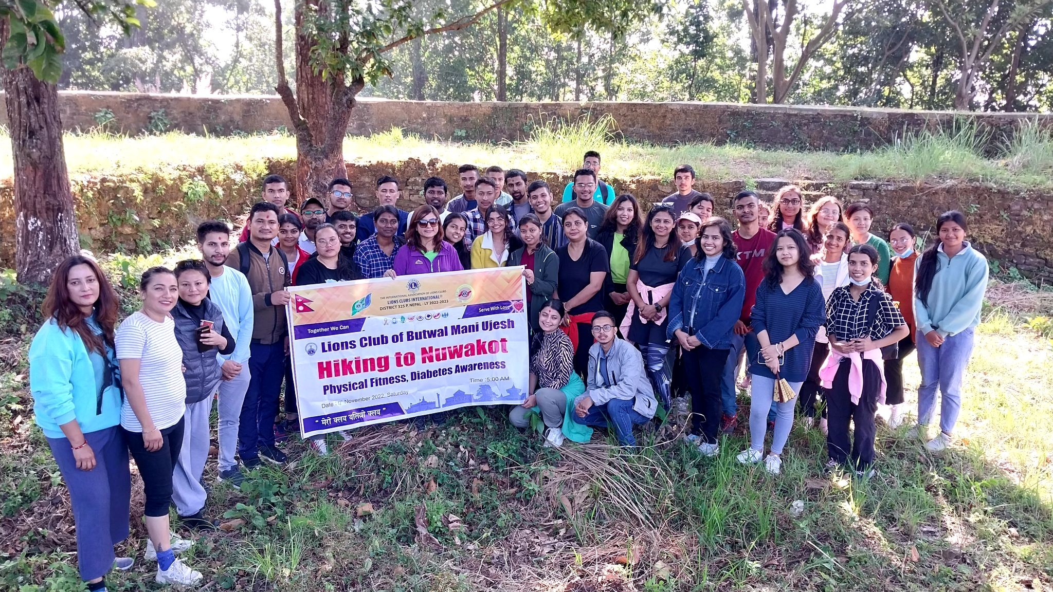 मधुमेह जनचेतनाका लागि मणि उजेशको नुवाकोट पदयात्रा