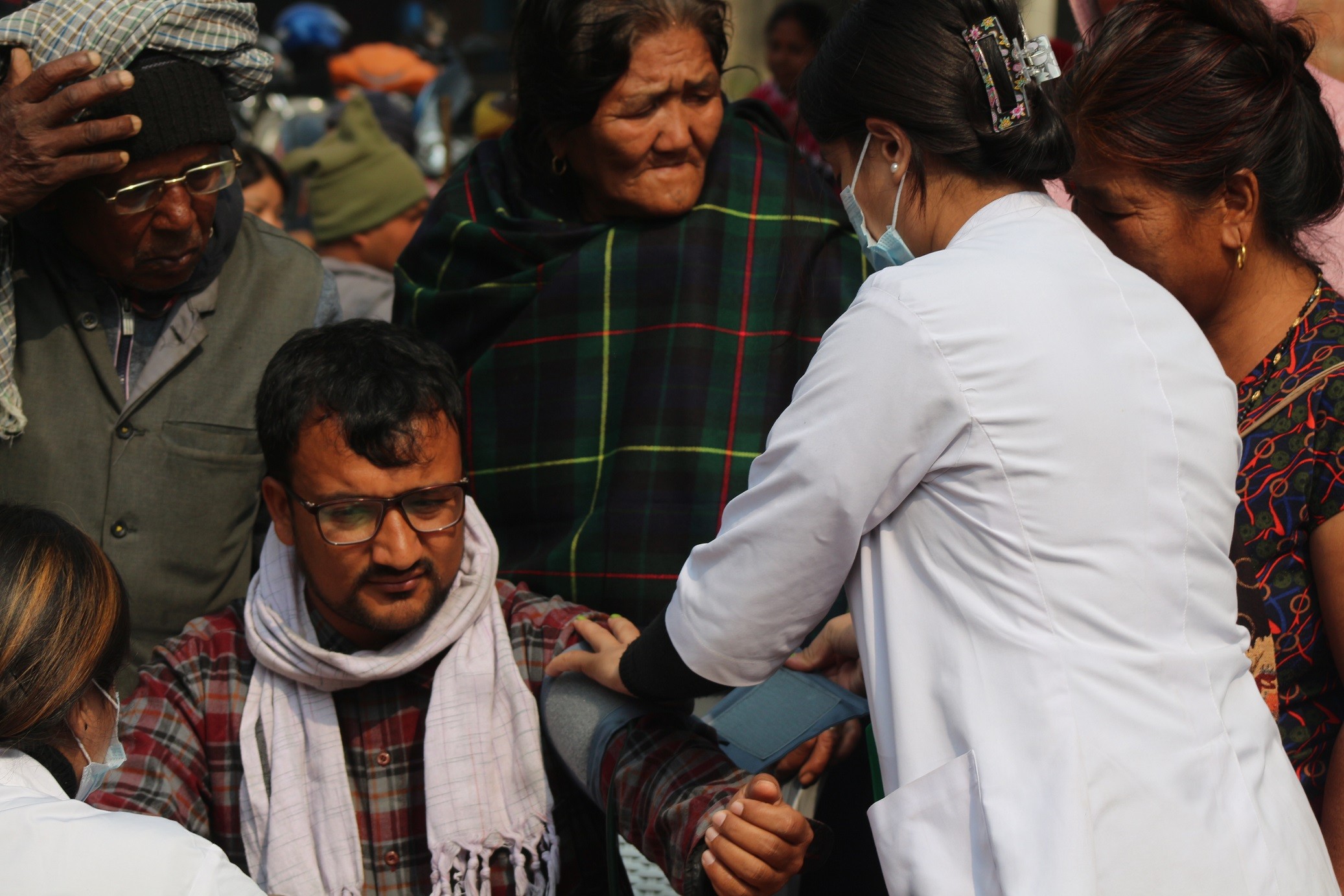 कञ्चनमा निःशुल्क बाथरोग तथा सुगर परिक्षण शिविर सम्पन्न