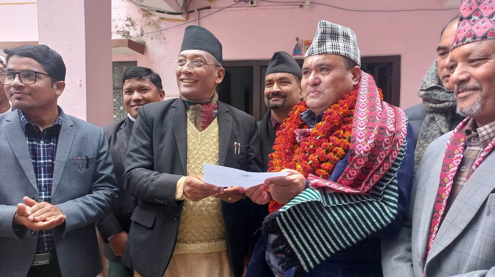 राष्ट्रिय सभाका नवनिर्वाचित सदस्य दसौंदीद्वारा शपथ ग्रहण
