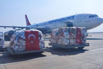 नेपालले टर्कीलाई पठायो २२ टन राहत सामग्री