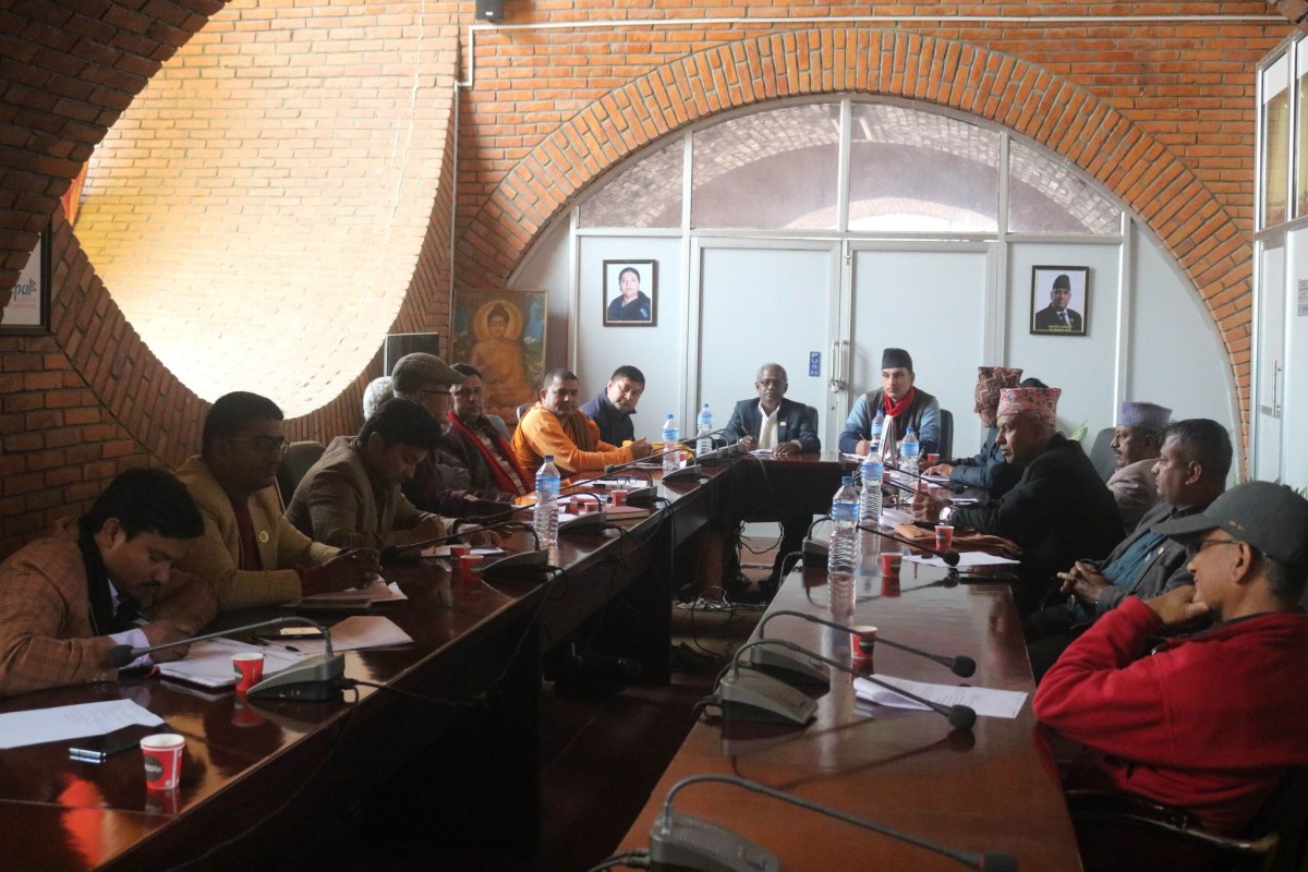 कपिलवस्तुको सगरहवामा हुने मूर्ती कार्यशाला प्रभावकारी बनाउन विज्ञसँग छलफल