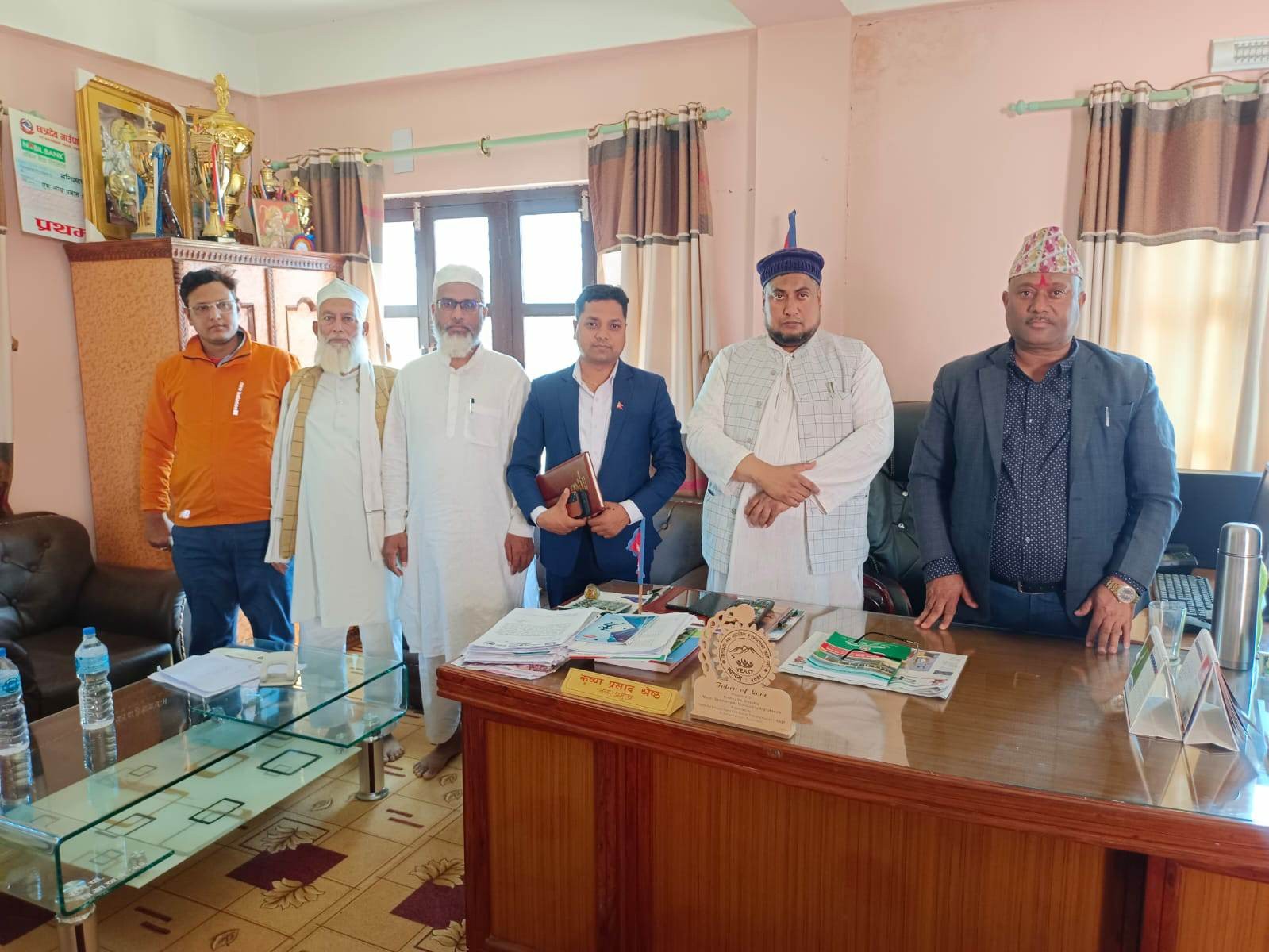 अर्घाखाँचीको मदरसा दर्ता गराउन उपाध्यक्ष मशहूदको पहल