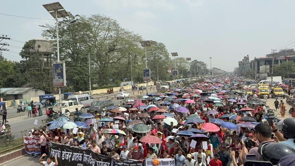 "पहिले व्यबस्थापन गर त्यसछि हटाउ" भन्दै बुटवलमा आइतवार बृहत प्रदर्शन