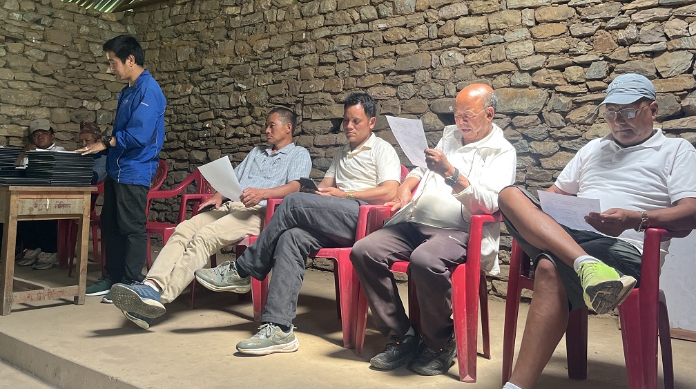 घुम्टे साँस्कृतिक तथा प्राकृतिक संरक्षण मञ्चको समिक्षा सम्पन्न 