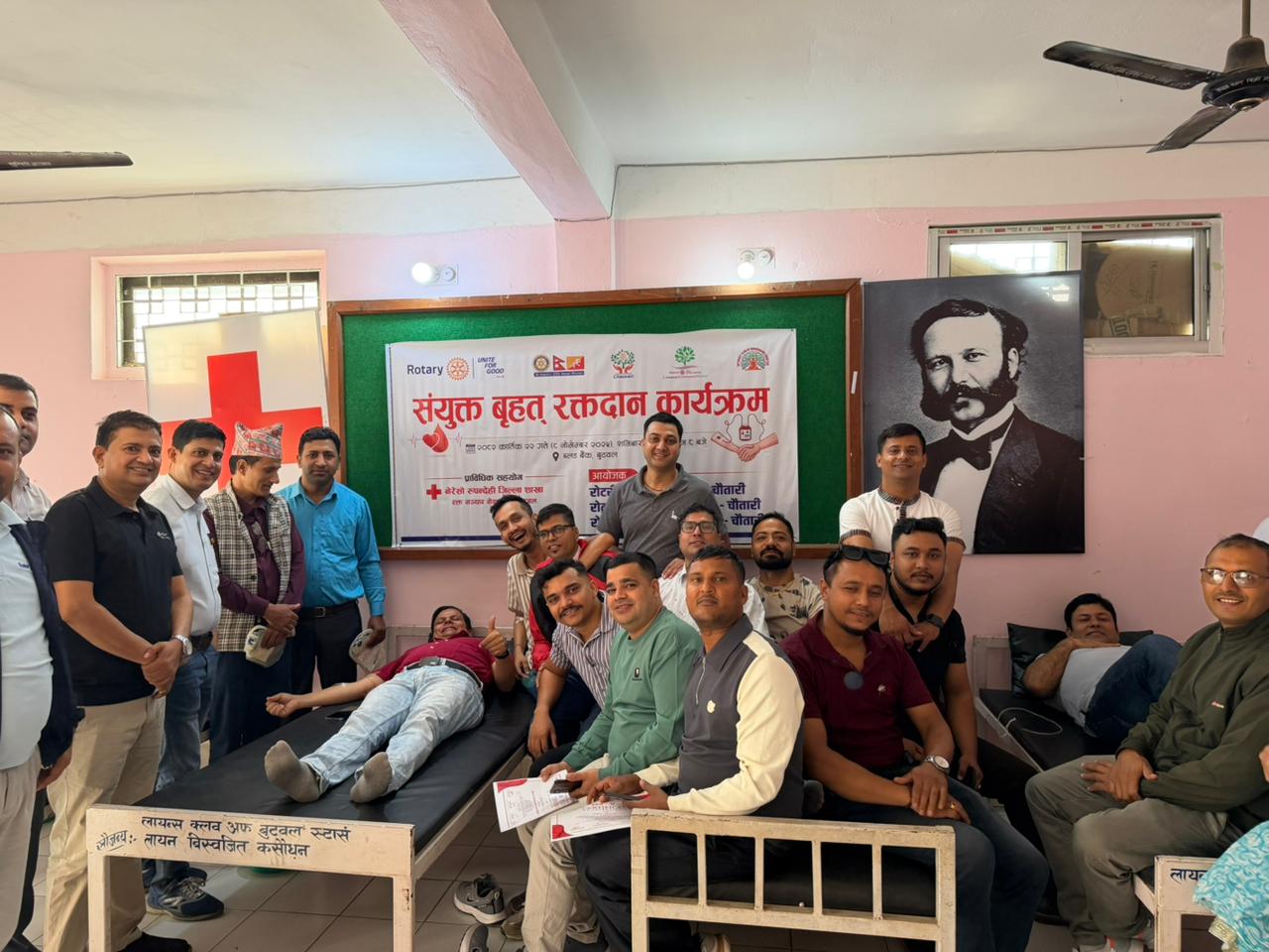 रगत अभावको बेला बुटवल चौतारीद्वारा बृहत रक्तदान, १०१ युनिट रगत संकलन