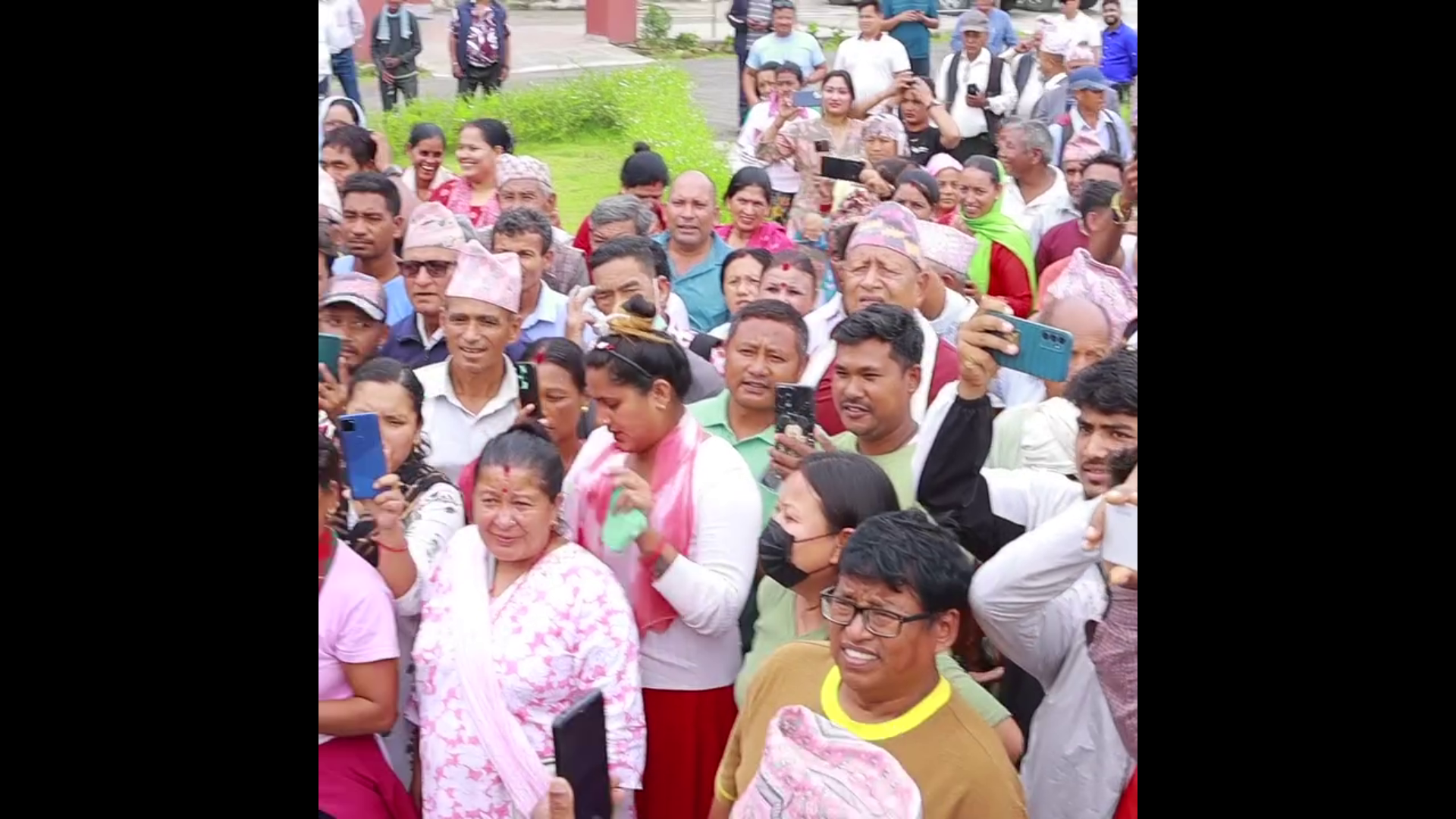भोली २२ जिल्लाका भूमिहिन दलित, भूमिहिन सुकुमवासी तथा अव्यबस्थित बसोबासीहरुकाद्वारा विरोध प्रदर्शन