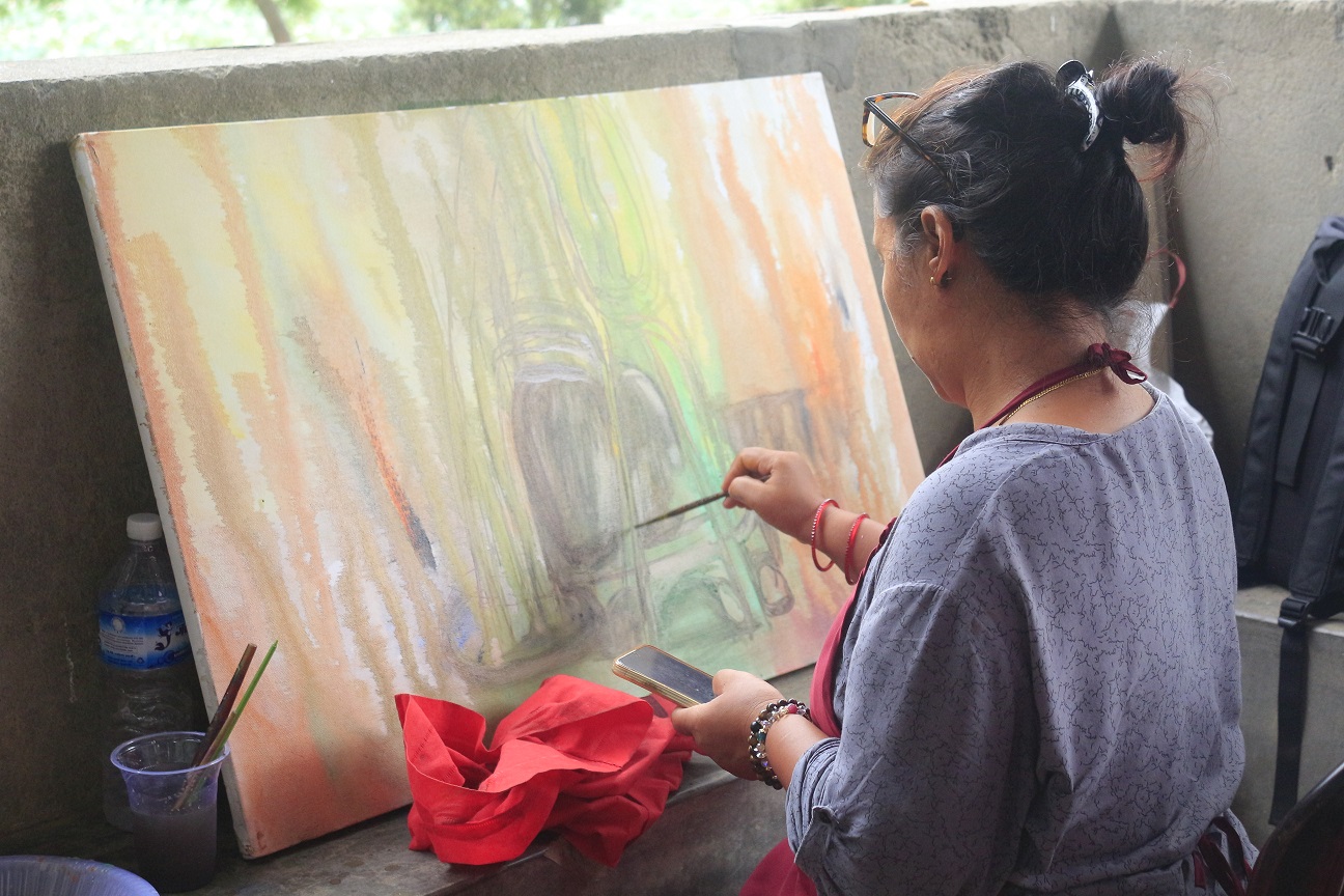 पर्यटन प्रबर्द्धनका लागि कञ्चनमा २ दिने चित्रकला कार्यशाला
