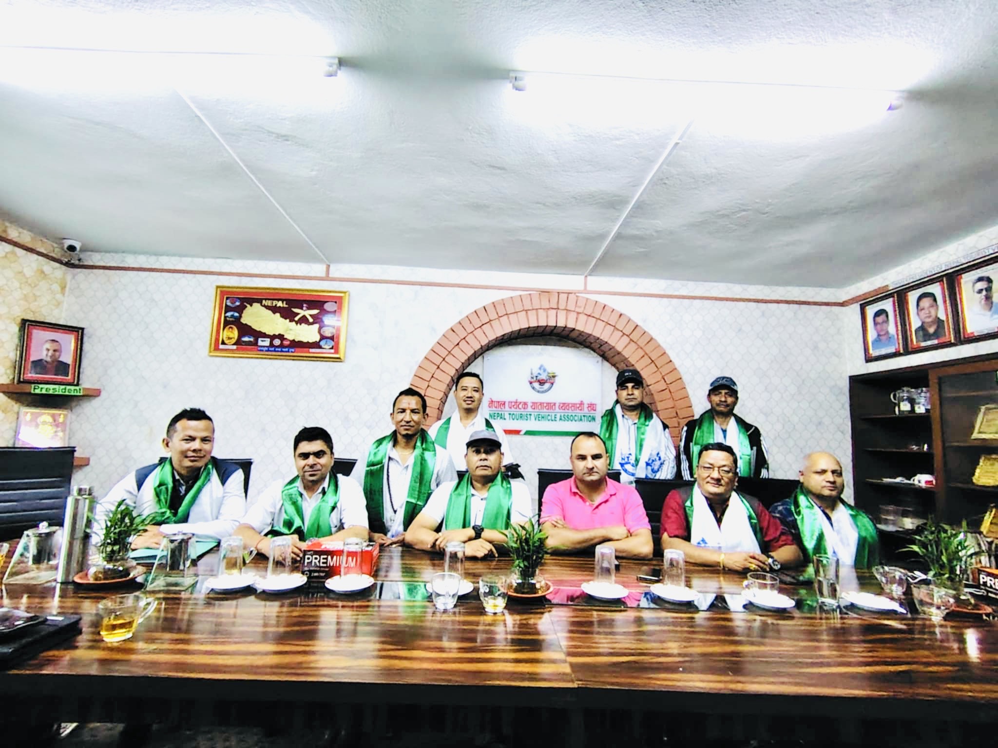 नेपाल पर्यटक यातायात व्यवसायी संघको नयाँ नेतृत्व सर्वसम्मत निर्वाचित