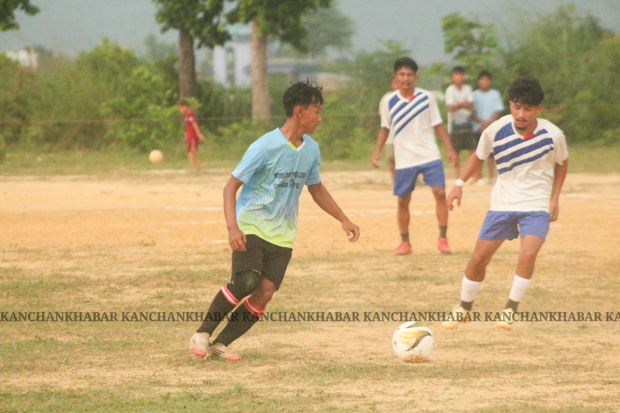 कञ्चनमा सूर्यमुखी ७ ए साइड फुटवल प्रतियोगिता शुरु