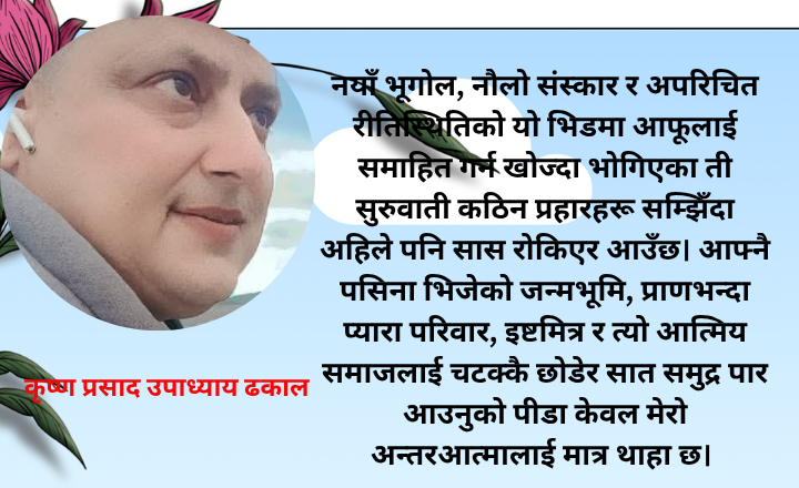 बिरानो आकाश र परदेशको भारी