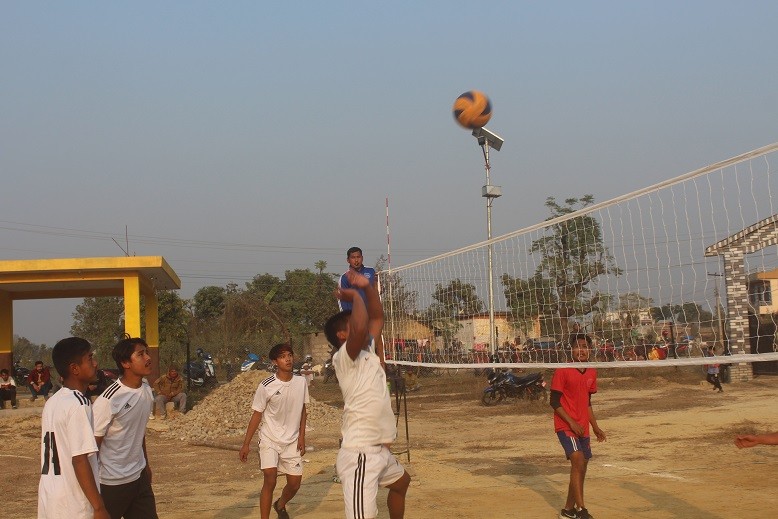 सुनगाभाद्वारा तमु ल्होसारको अवसरमा संचालित भलिवल खेल प्रतियोगिताको दोश्रो दिन ४ खेल सम्पन्न