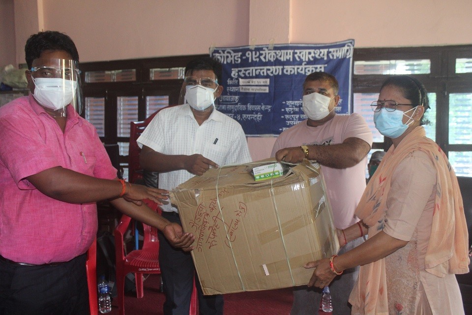 सुनगाभा सामुदायिक बिकास केन्द्र पनि कोरोना बिरुद्धको लडाइमा