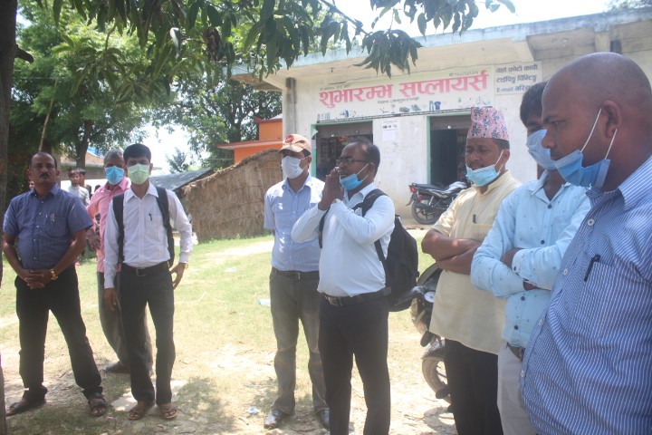 गैडहवा गाउपालिकाको बिष्णुपुरा मा.बि.मा बिधालय व्यबस्थापन समितिको मनोमानी