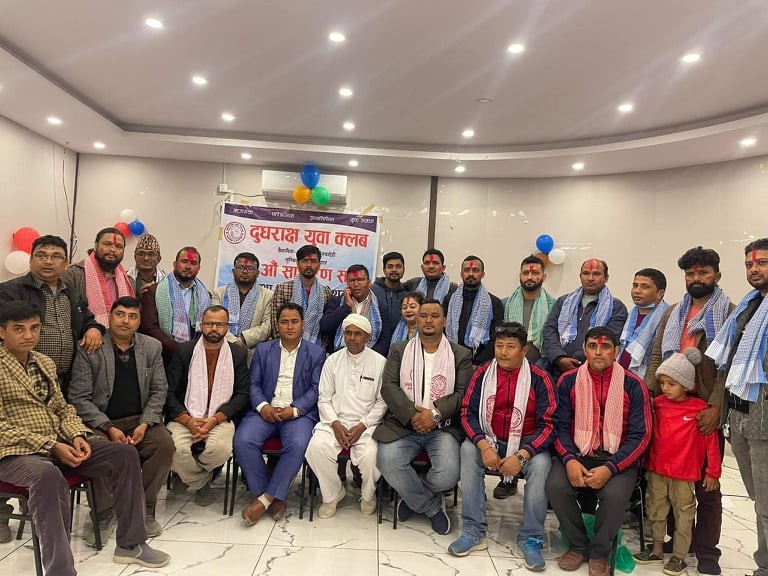 दुधराक्ष युवा क्लबमा नयाँ नेतृत्व,अध्यक्षमा किरण पोख्रेल