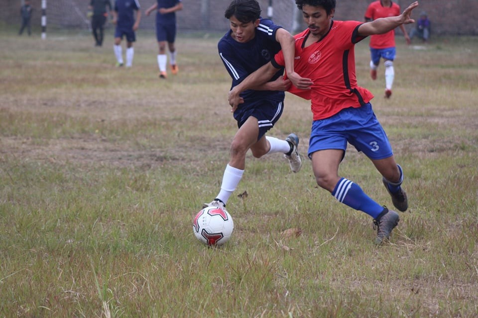 रुद्रपुर युवा क्लबको चौथो वार्षिक उत्सवको अवसरमा फुटवल प्रतियोगिता शुरु