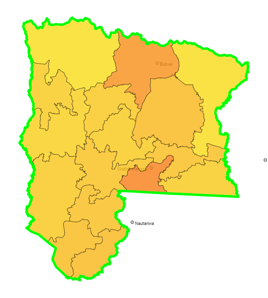 रुपन्देहीको बुटवल उप महानगरमा सबै भन्दा बढी जनसंख्या, कम मर्चवारी गाउपालिकामा