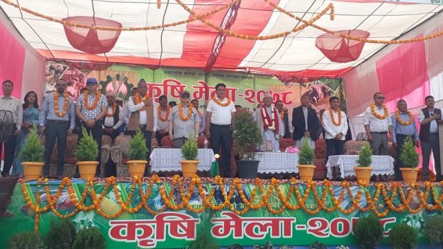 बुटवलमा कृषि मेला शुरु : कालिगण्डकी–तिनाउ डाईभर्सनमा प्रदेश प्रमुख शेरचनको जोड